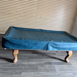 OLHAUSEN 7.5’x4’ Slate Pool  Table