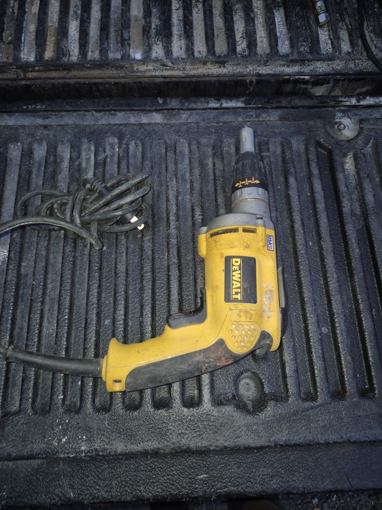 Sheetrock Screw Gun Dewalt
