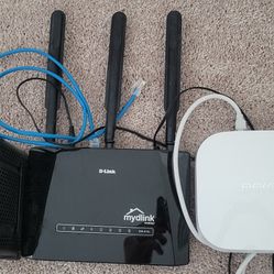 3 Router Modem WiFi Extenders With All Connection 