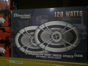 New Directed Audio 6x9 shallow mount speaker pair