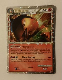 Typhlosion Prime Pokémon HGSS Promos LP