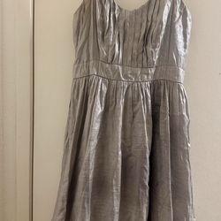 Girls dress silver size 7