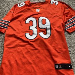 Eddie Jackson Orange Bears Replica Jersey