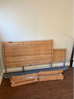 Wicker bed frame - FULL SIZE