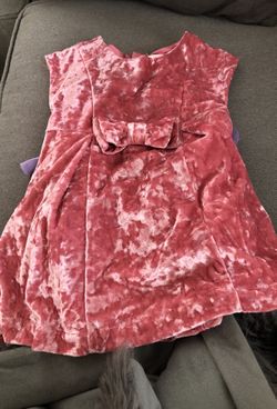 Girl velvet dress