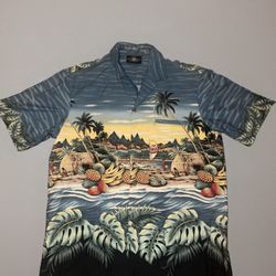 Vintage 90s Royal Creation Tropical Hawaiian Shirt