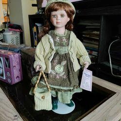 Porcelain Doll Collectible 