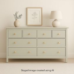 Wood dresser 