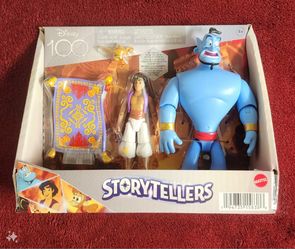  Aladdin, Genie and Magic Carpet