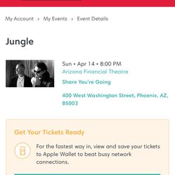 Jungle Ticket GA