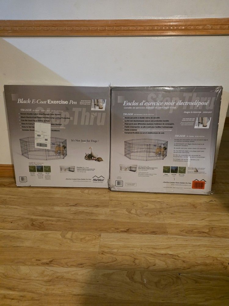 8 Panel Pen For Smaller Dogs Or Pups Or Litter