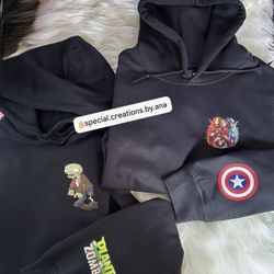 Custom made hoodies 🎁✨ thanks for ordering your hoodies