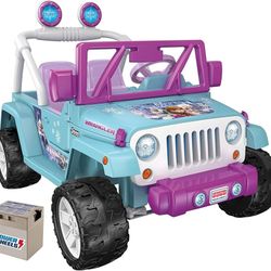 Frozen Jeep power wheels (New in box)