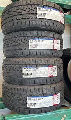 225/45R17 Falken Set Of 4 New Tires