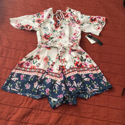 Romper Size XS Lined 