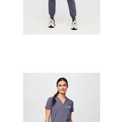 FIGS Scrubs - space navy L 