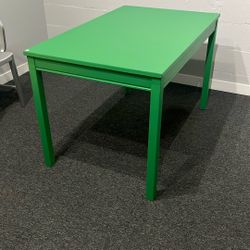Painted Green Table