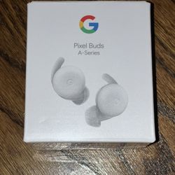 Google Pixel Buds A-series, White, New!