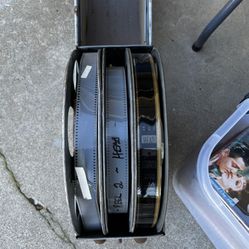 Vintage 35mm Movie Reel and Can | Blaxploitation Film