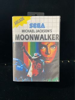 Michael Jackson's Moonwalker Sega Master System Untested