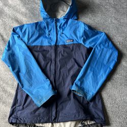 Patagonia Torrent Shell H2NO Jacket Small Blue