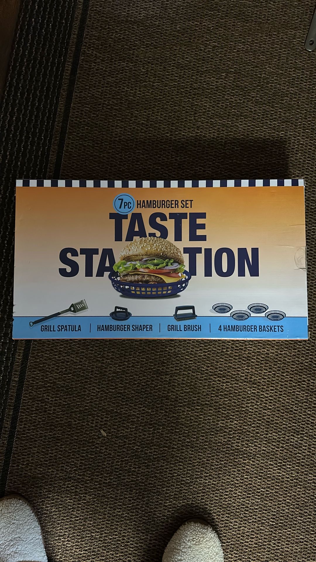 7Pcs. Hamburger Sets Taste Station