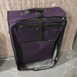 Large Purple suitcase