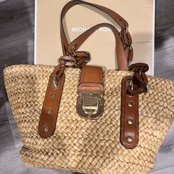 MICHAEL KORS straw Handbag 
