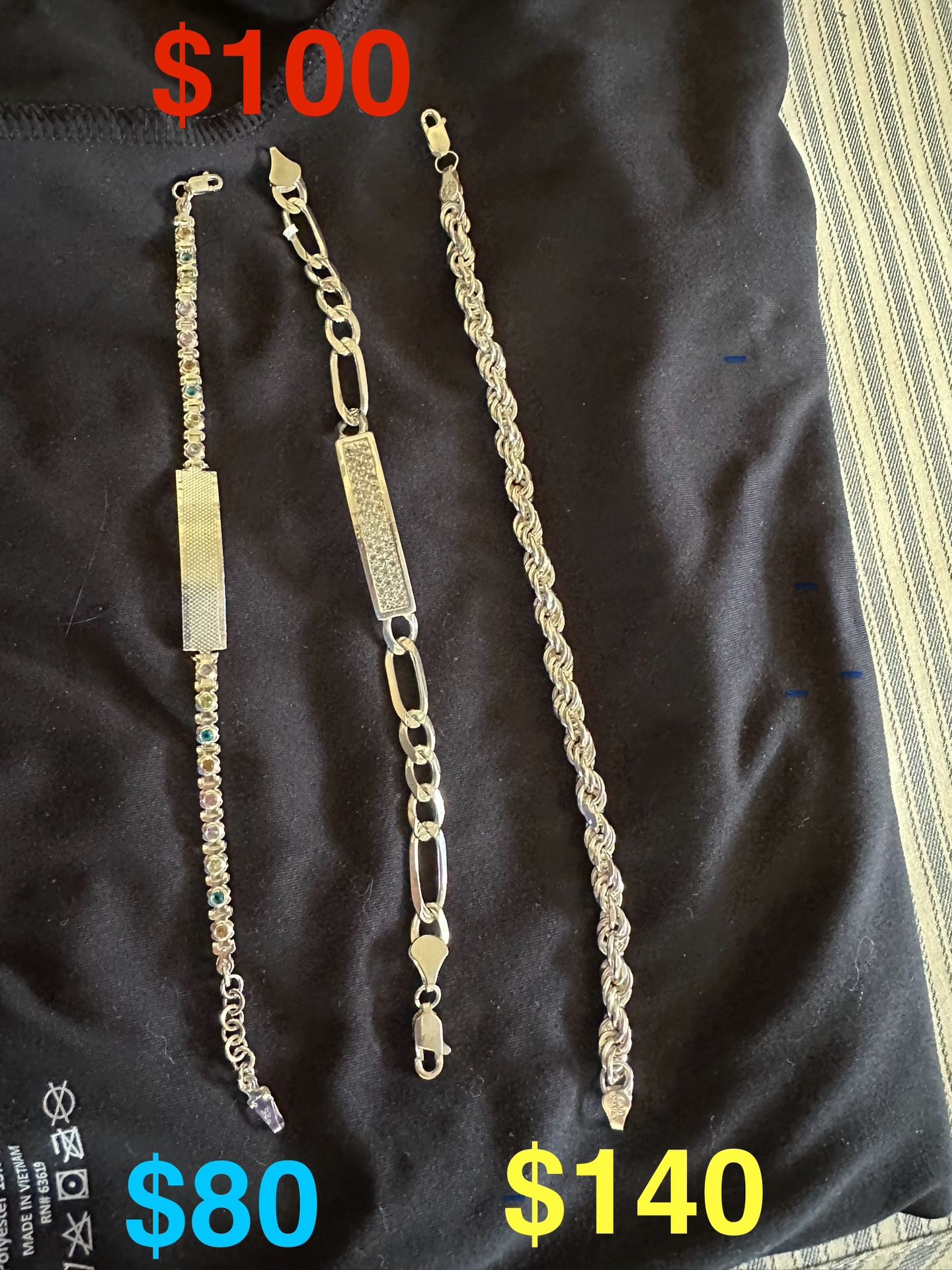 925 Silver Bracelets