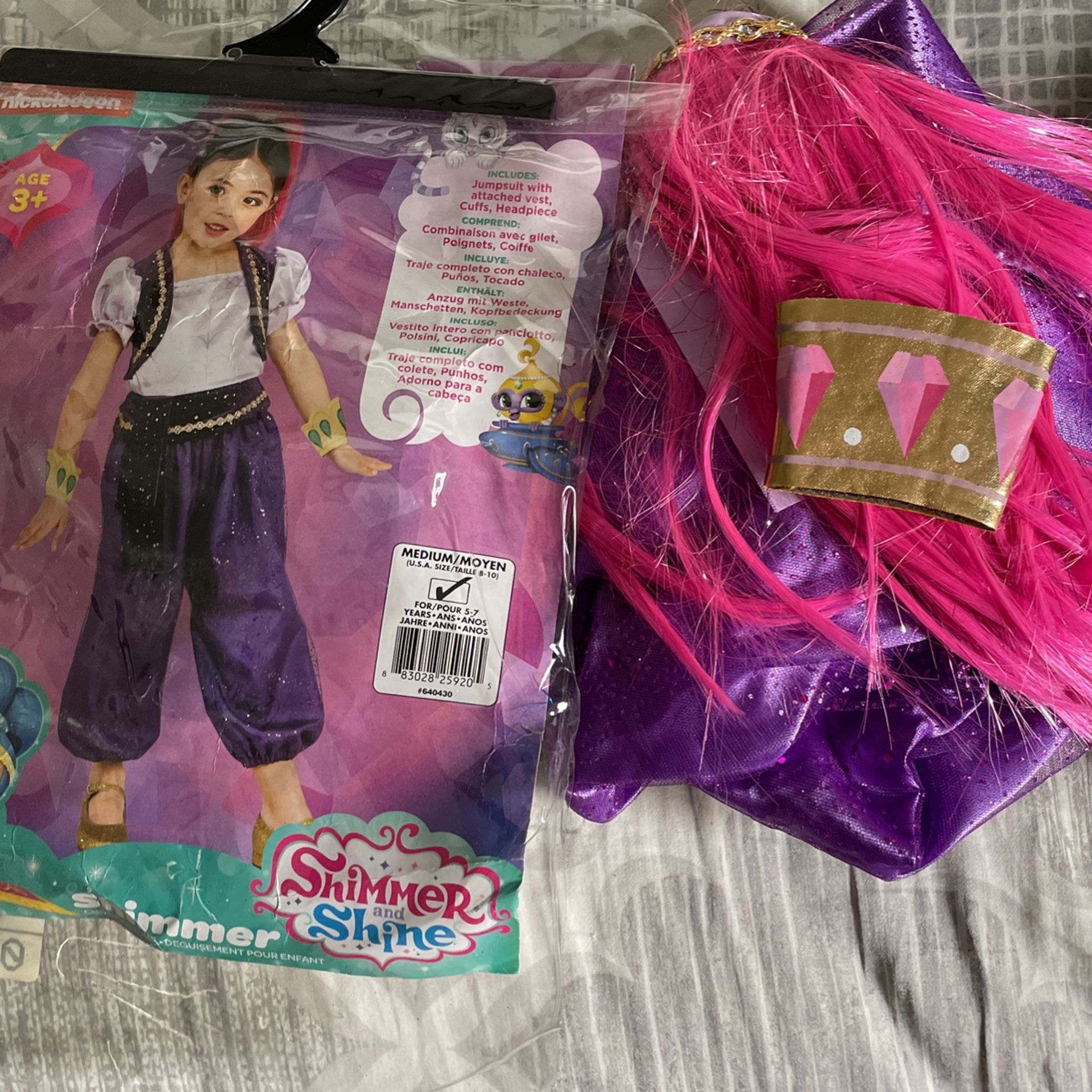 Shimmer, Shine And Leah Costumes