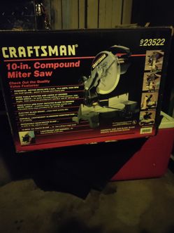 10in. COMPOUND MITER SAW