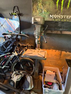 Heavy duty drill press 1 1/2 hp