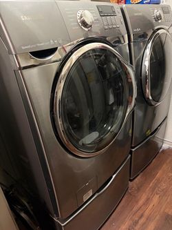 Samsung  washer and dryer, works well front load