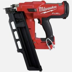 Milwaukee M18 Brushless Fuel 2744-20 21° Framing Nailer round head nail Nailgun Tool 18v lithium ion li-ion Cordless Construction Job Site