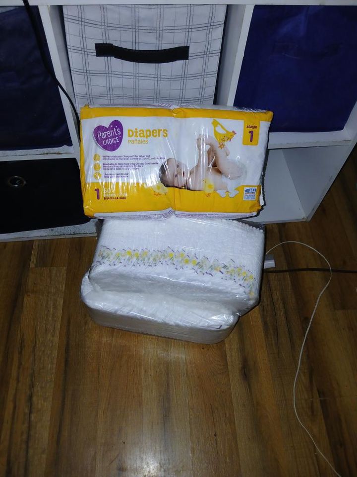 Baby Diapers, Size 1