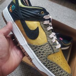 Size 12w/10.5m Nike Dunk Low (Dia De Los Muertos) 2023