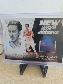 Clippers  Landry  Shamet  Rookie  Jersey  Card