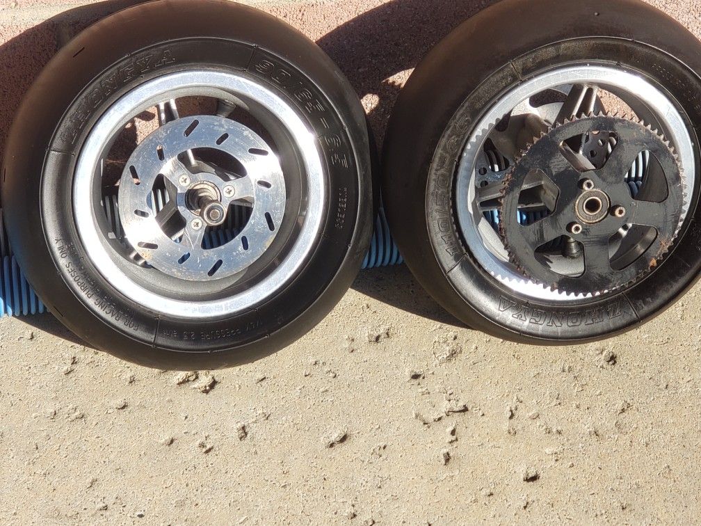 Mini Bike Tires And Rims /Sprocket All Inflate All Work