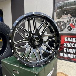 Force Off-Road F-04 20x10 5x150 Wheels 33" MT Tires Package Deal WE FINANCE