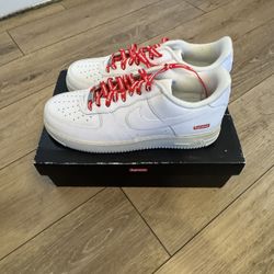 Size 12 Supreme Nike Air Force 1