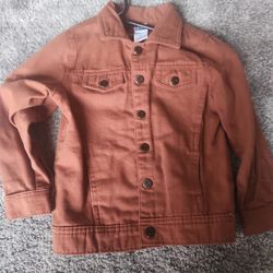 TODDLER Denim Jacket Size 4t 