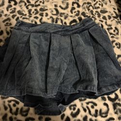 Small Denim Skort With Matching Jacket 