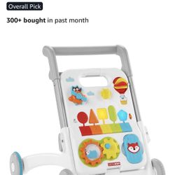 Skip Hop Baby Walker 4-in-1 Sit to Stand Convertible Light Up Walker with 40+ Activities Explore & More Age 6m+