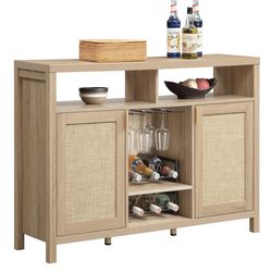 Coffee Cabinet Bar Cart with Storage