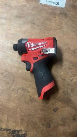 Milwaukee M12 FUEL 12V Lithium-Ion Brushless Cordless 1/4 in. Hex Impact Driver (Tool-Only)