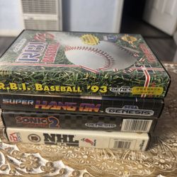 Sega Genesis Gams Lot $35