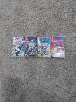 Nintendo Games And Controller.