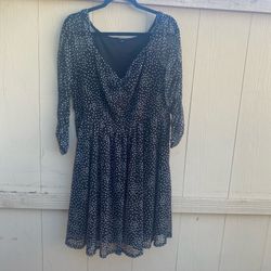 TORRID women’s plus 2X polka dot A-Line dress