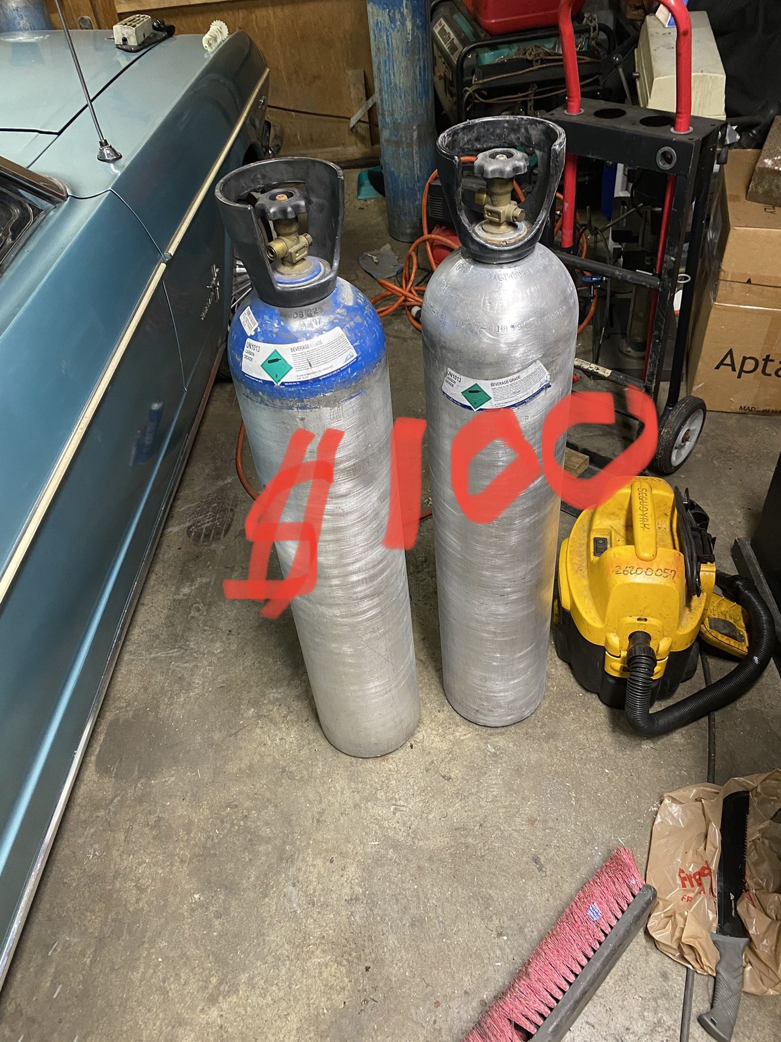 35lb Beverage Grade CO2 Tanks for Sale in Auburn, WA OfferUp