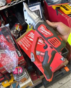 Milwaukee m18 cordless metal shear tool only